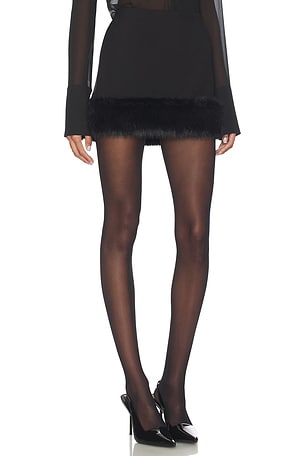 Lovers and Friends Kiely Skirt in Black