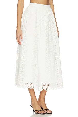Lovers and Friends Teagan Skirt in White