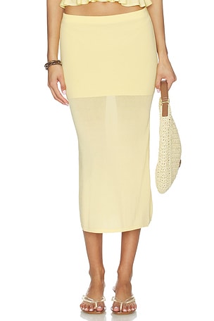 Delia Knit Midi Skirt Lovers and Friends