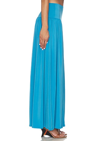 Lovers and Friends Justine Maxi Skirt in Blue
