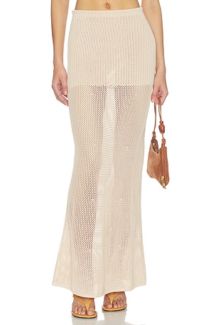 Emmalee Pointelle Maxi Skirt Lovers and Friends