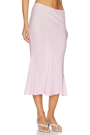 Lovers and Friends Opal Midi Skirt in Pink