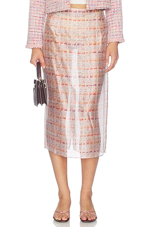 Gemini Midi Skirt Lovers and Friends