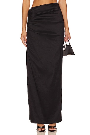 Lovers and Friends Ricky Maxi Skirt in Black