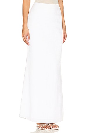 Lovers and Friends Cosima Maxi Skirt in White