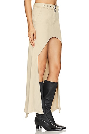 Lovers and Friends Jane Maxi Skirt in Beige