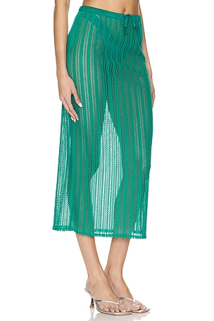 Lovers and Friends Sarai Skirt in Green
