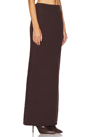 Lovers and Friends Agnese Maxi Skirt in Brown