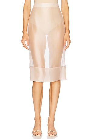 Kelsie Sheer Midi Skirt Lovers and Friends