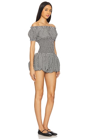 Lovers and Friends Valerie Romper in Black