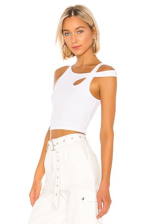 Lovers and Friends Cassidy Top in White