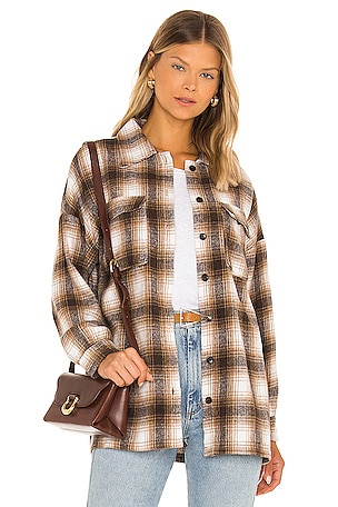 Harlow Flannel Shacket Lovers and Friends