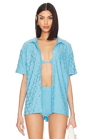 x Ella Rose Vacation Blues Shirt Lovers and Friends