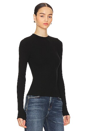 Lovers and Friends T-SHIRTS MANCHES LONGUES HAILEY en Noir