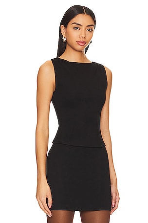 Lovers and Friends x Anja Dujaković Lainey Top in Black