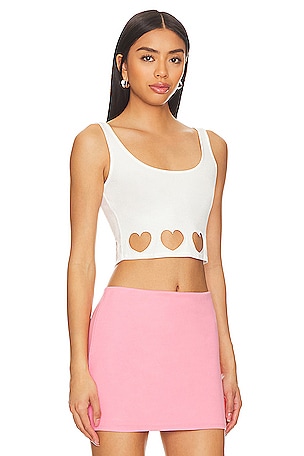 Lovers and Friends Dylan Top in White
