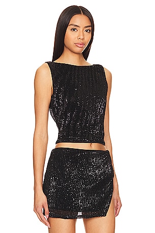 Lovers and Friends Selma Top in Black