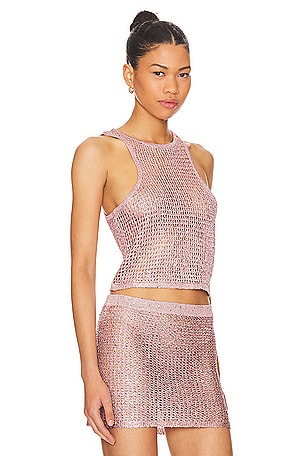 Lovers and Friends Verde Top in Blush