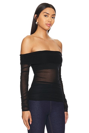 Lovers and Friends Lumin Knit Top in Black