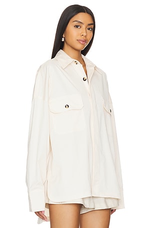Lovers and Friends Sydney Button Up in Cream