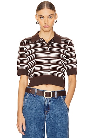 Sheeva Stripe PoloLovers and Friends$128