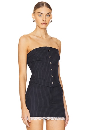 Lovers and Friends Elodie Top en Anthracite