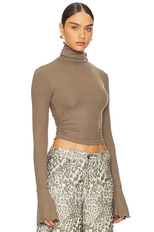 Lovers and Friends Belen Top in Taupe