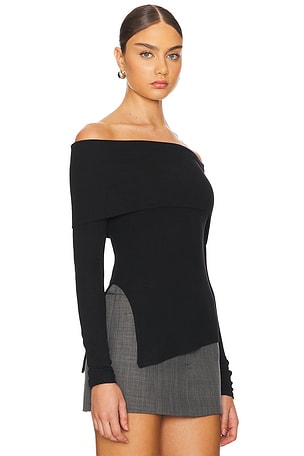 Lovers and Friends Dex Top in Black
