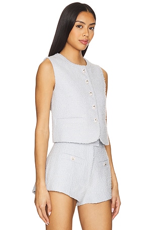 Lovers and Friends Balle Vest in Baby Blue