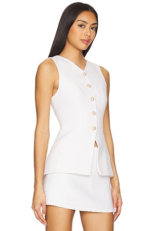 Lovers and Friends Schuyler Top en Blanc