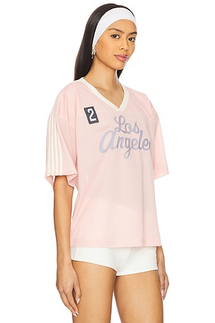 Lovers and Friends Los Angeles Jersey Top in Pink
