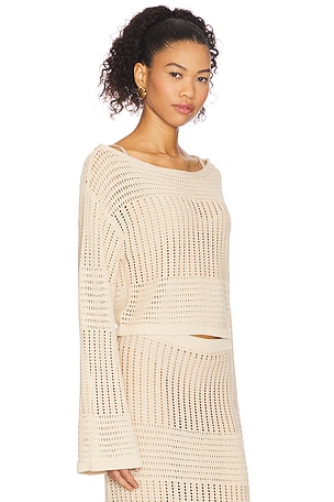 Lovers and Friends Aneta Top in Beige