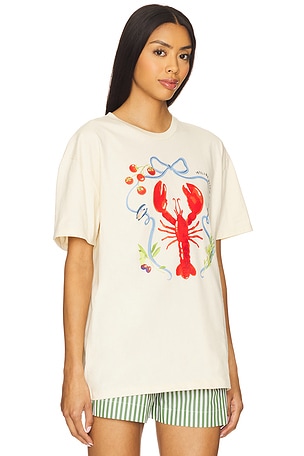 Lovers and Friends T-SHIRT COVER UP en Crème