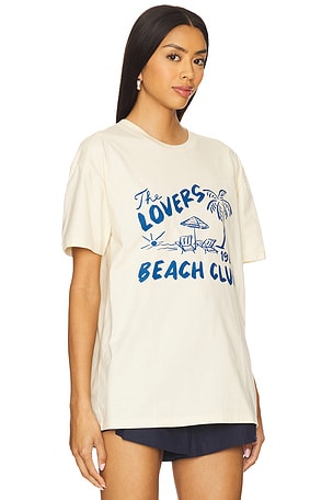 Lovers and Friends T-SHIRT COVER UP en Crème