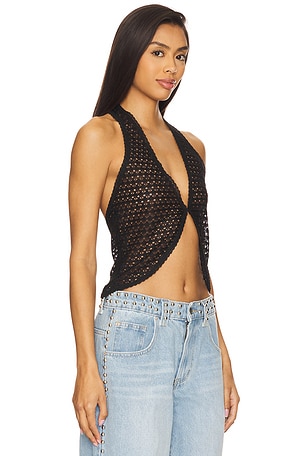 Lovers and Friends Tanya Top in Black