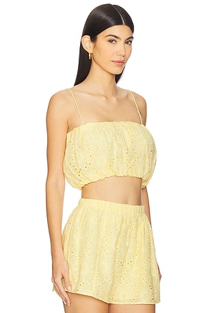 Lovers and Friends Josie Top in Lemon