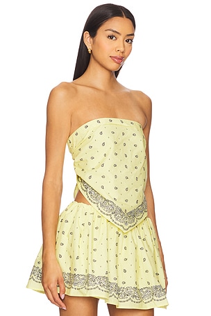 Lovers and Friends Amelia Top in Lemon