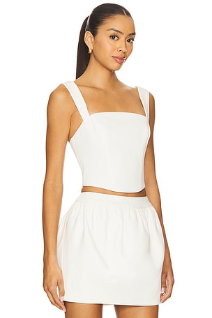 Lovers and Friends Jacqueline Top in White