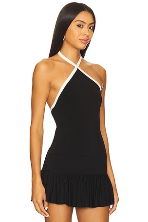 Lovers and Friends Darana Halter Top in Black. Size XS. Also