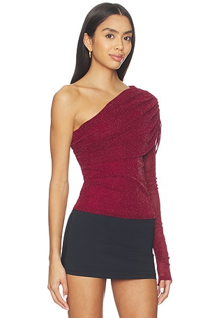 Lovers and Friends Lucille Top in Burgundy