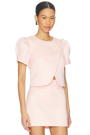 Lovers and Friends Ruby Top in Rose