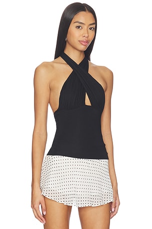 Lovers and Friends Cordella Top in Black