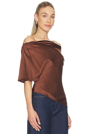 Lovers and Friends Margo Top in Chocolate