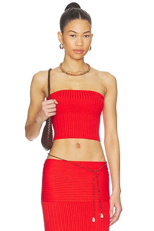 Shania Knit Tube Top Lovers and Friends