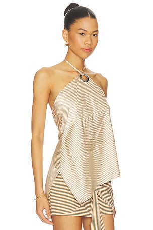 Lovers and friends montse top en color Canela,Marrón