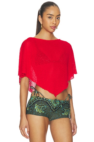 Lovers and friends fayette top en color rojo