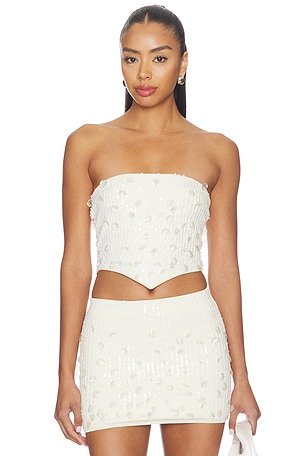 Reiley Shell Embroidered Top Lovers and Friends