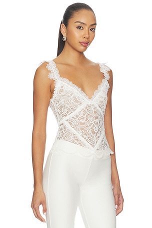 Lovers and Friends Daphne Top en Blanc