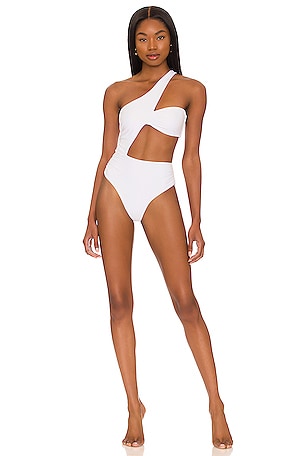 Buy Good American 10 Ways To Wear Bikini Top - White At 59% Off
