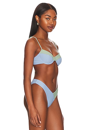 Lovers and Friends Pool Party Top in Baby Blue